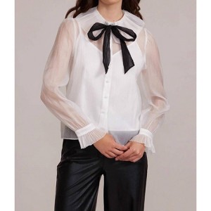 Women's Garance Button Down Top - LUCY PARIS - 1 of 4