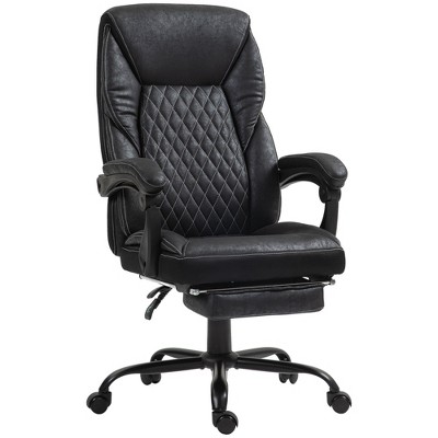 Kumasinova Executive Office Chair,Ergonomic Desk Chair with High Back and Footrest,Reclining Swivel Chair for Living Room,Bedroom,Study Room