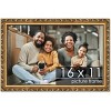 PosterPalooza | 16x11 Wood Antique Frame with UV Acrylic, 4 Finishes: Bronze, Gold, Silver, and Black - 2 of 4