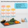 EVLA’s 4oz Glass Baby Food Containers 12-Pack - 2 of 4