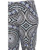 Women's Plus Size Geometric Printed Palazzo Pants - White Mark - 2 of 3