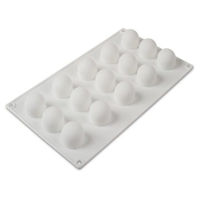 O'Creme Silicone Truffle Mold, Cylinder, 48 Cavities