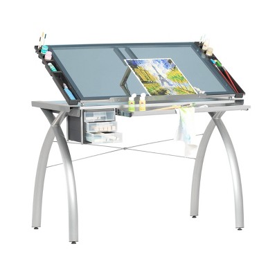Canvas & Color Adjustable Craft Station Glass - Studio Designs