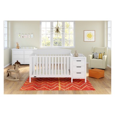 graco crib and dresser set