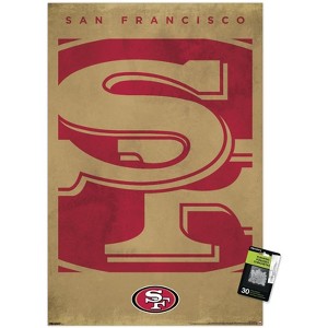 Trends International NFL San Francisco 49ers - Logo 25 Unframed Wall Poster Prints - 1 of 4