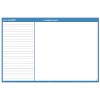 Horizontal Reversible/Erasable Wall Planner, 36 x 24, White/Blue Sheets, 12-Month (Jan to Dec): 2026 - 4 of 4