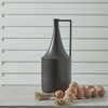 Signature Design by Ashley Zainforth 17.25" Metal Vase, Distressed Brown Decor - 2 of 4