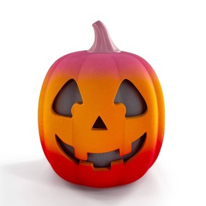 LED Ombre Pumpkins Flocked - Bullseye's Playground™ - 1 of 3