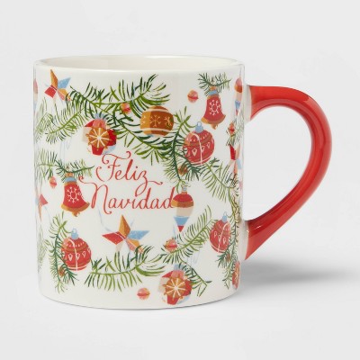 16oz Stoneware Feliz Navidad Mug - Threshold™