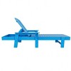 WestinTrends Dylan Adirondack Poly Reclining Chaise Lounge With Arms - 3 of 4