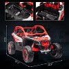 Licensed Can-Am 2-Seater Kids Ride On UTV, 24V Electric Car w/Remote, 4×200W Motors, Suspension, EVA Tires, LED Lights - 3 of 4