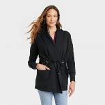 Women's Drape Front Jacket - Knox Rose™