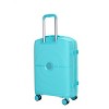 FURNIinspire Bag and Luggage Sets 3 Piece Travel Suitcase Set with Wheels, Stylish Lightweight Carry On Luggage, Light Blue, 19.29"*12"*29.13" - 2 of 4