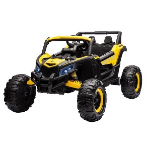 24V Kids Ride-On Utv Car – Battery-Powered Electric Vehicle with Remote Control, Spring Suspension - 1 of 4