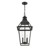Savoy House Jackson 4 - Light Pendant in  Black/Gold - 3 of 4