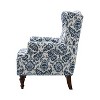Theodor Armchair with Spindle Legs for Living Room and Bedroom Club Chair Set of 2 | ARTFUL LIVING DESIGN - 3 of 4