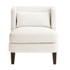 NicBex Modern Small Corduroy Fabric  Accent Chairs for Living Room,Comfy Upholstered Cushion Seat Reading Chair with Pillow - 2 of 4