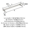 Amerock Faircrest Pull for Cabinets, Drawers, and Furniture - 4 of 4