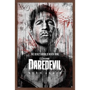Trends International Marvel Daredevil: Born Again (2025) - Punisher One Sheet Framed Wall Poster Prints - 1 of 4
