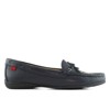 Marc Joseph New York | Womens Leather Slip On Diana St Tiebow Driver Loafers - 3 of 4