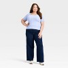 Women's Short Sleeve Scoop Neck Pointelle Blouse - Universal Thread™ - 3 of 3