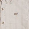 Levi's® Boys' Short Sleeve Striped Button-Down Shirt - Beige - 3 of 3