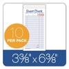 Adams Guest Check Pad, Two-Part Carbonless, 6.38 x 3.38, 50 Forms Total - 2 of 4