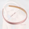 Unique Bargains Women's Fashion Solid Simple Satin Headbands 0.63" Wide 2 Pcs - 4 of 4