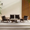 WestinTrends Avalon Outdoor 5-Piece Modular Sectional Patio Furniture Sofa Set - 2 of 4
