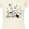 Women's - Peanuts - Snoopy Dancing Fitted Graphic T-Shirt - 2 of 4