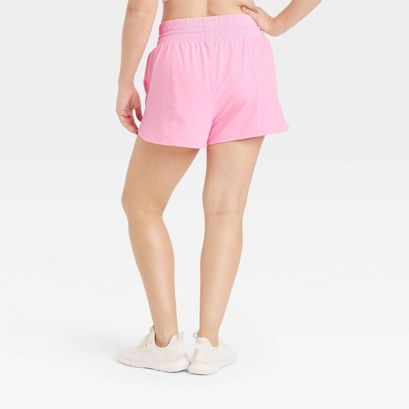 Women's Flex Woven High-Rise Shorts 3" - All In Motion™, 4 of 15