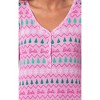 Barbie Women's Christmas Long Johns Long Sleeve Footless Sleep Pajamas - 2 of 4