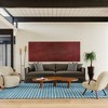 Arvin Olano x Rugs USA - Mandia Striped Wool Indoor Area Rug - 2 of 4