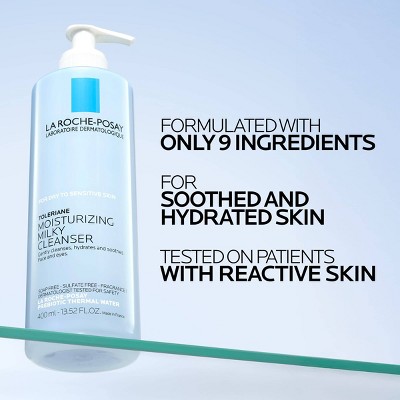 La Roche Posay Toleriane Moisturizing Milky Cleanser - 13.52 fl oz
