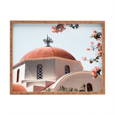 Henrike Schenk - Travel Photography Summer In Greece Rectangular Tray - Deny Designs