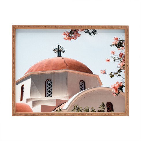 Henrike Schenk - Travel Photography Summer In Greece Rectangular Tray - Deny Designs - image 1 of 2