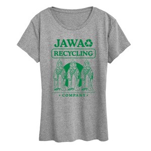 Women's - Star Wars - JAWA Recycling Short Sleeve Graphic T-Shirt - 1 of 4