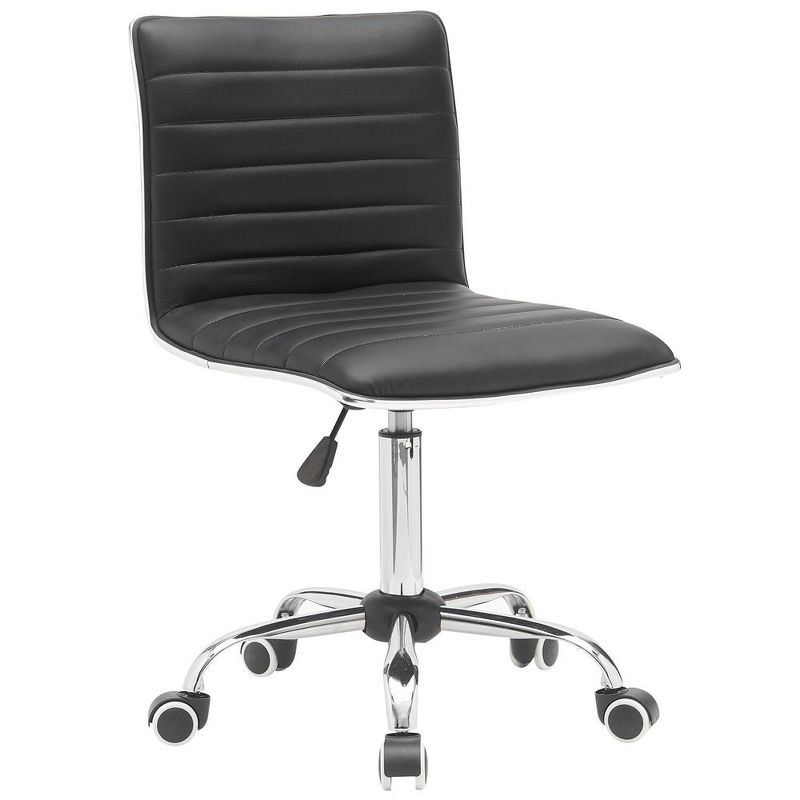Contemporary Armless Desk Chair, 1 of 8