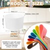 Unique Bargains Silicone Protective Heat Resistant Non Slip Coffee Cup Sleeve 6 Pcs - 2 of 4