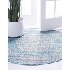 Unique Loom Outdoor Traditional Timeworn Geometric Woven Area Rug - 3 of 4