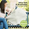 KeaBabies Car Seat Cover for Babies, Multi-Use Nursing Cover, Infant Carseat Cover, Breastfeeding Cover, Stroller Cover - 2 of 4