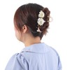 Unique Bargains Women's Butterfly Flower Hair Clips 3.94"x2.56"x2.95" 1 Pc - 2 of 4