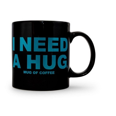 Toynk "I Need a Huge Mug of Coffee" Ceramic Mug | Large Coffee Mug | 20 Ounces