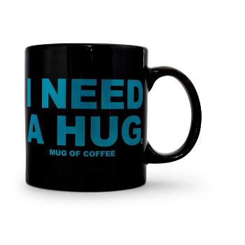 Toynk "I Need a HUGe Mug of Coffee" Ceramic Mug | Large Coffee Mug | 20 Ounces