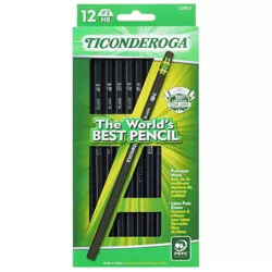 Ticonderoga #2 Wooden Pencils, 0.7mm, 12ct