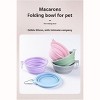 Chery Life 350ml Portable Foldable Travel Bowl for Cats Dogs, Lightweight, Space-Saving Pet Feeding Drinking, Outdoor Use - 4 of 4