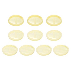 Unique Bargains Durable Impact-Resistant Scratch-Resistant Moisture-Resistant Air Vent Covers 10 Pcs - 1 of 4