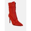 Bitetto Rhinestones Embellished Women Calf Boots - 2 of 4