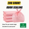 Covfresh Odor Disposal Pet Waste Bags with Easy Tie Handles, Durable & Unscented（Color:Pink) - 2 of 4