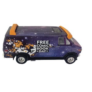 Movie & TV Free Comic Book Day Delivery Van 1:64 Diecast 6-Piece Solid Pack - 1 of 1